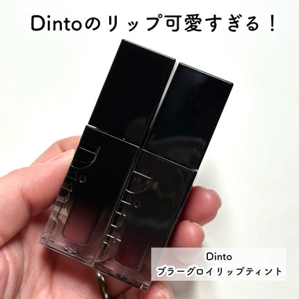 ブラーグロイリップティント/Dinto/リップティントを使ったクチコミ(2枚目)