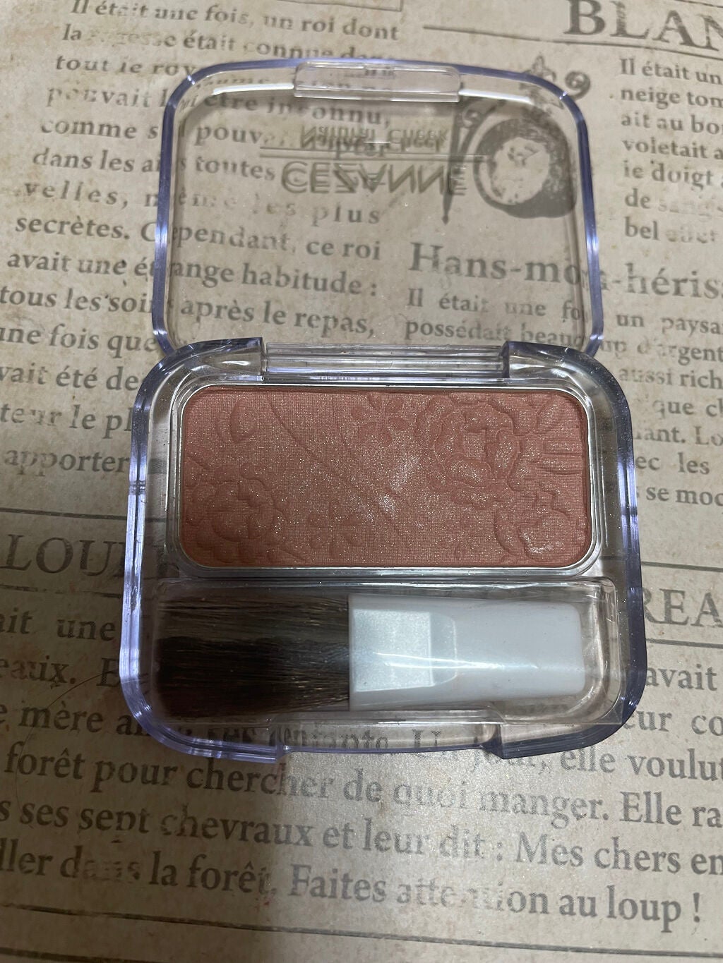 ナチュラル チークN/CEZANNE/パウダーチークを使ったクチコミ(1枚目)