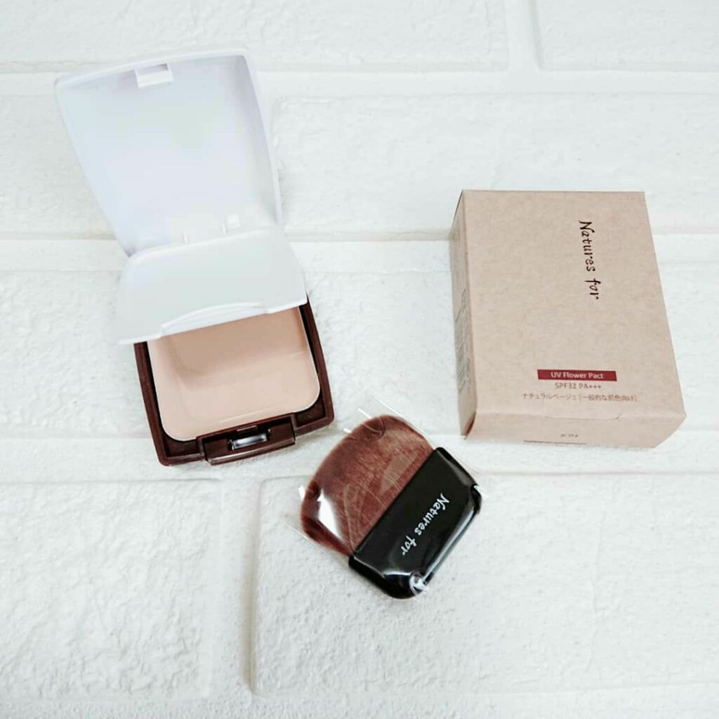 UVフラワーパクト/Natures for/プレストパウダーを使ったクチコミ（1枚目）