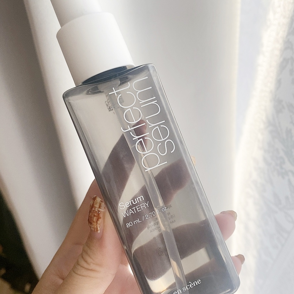 パーフェクトセラム ウォータリーセラム/miseenscene/ヘアオイルを使ったクチコミ（1枚目）