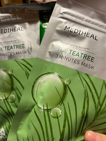 THE ティーツリー 3ミニッツ マスク/MEDIHEAL/シートマスク・パックを使ったクチコミ(1枚目)