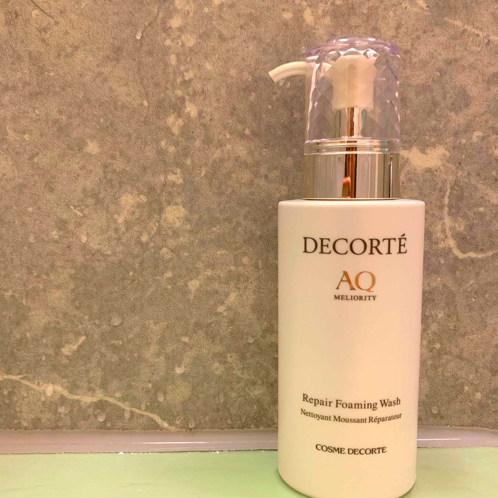 AQ ミリオリティ リペア フォーミングウォッシュ/DECORTÉ/洗顔フォームを使ったクチコミ（1枚目）