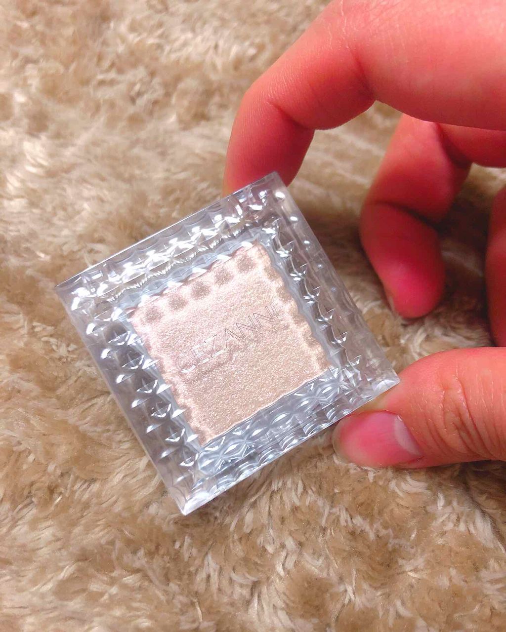 シングルカラーアイシャドウ/CEZANNE/単色アイシャドウを使ったクチコミ（1枚目）