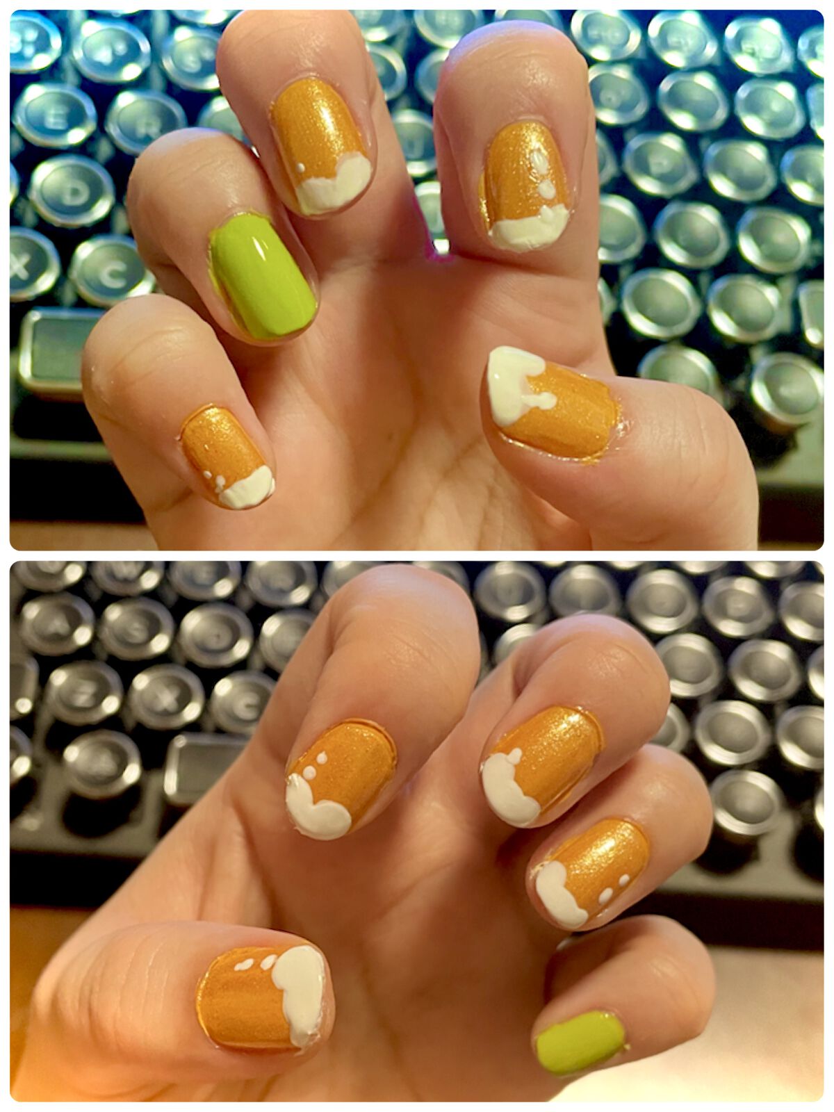 オサジ アップリフト ネイルカラー 29 Tora〈虎〉/OSAJI/マニキュアを使ったクチコミ（1枚目）