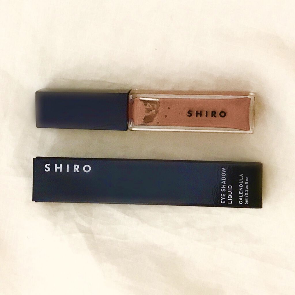カレンデュラアイシャドウリキッド 0I03 サニーカッパー/SHIRO/リキッドアイシャドウを使ったクチコミ（1枚目）