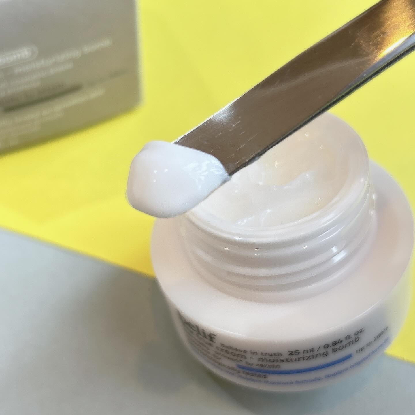 ザトゥルークリームモイスチャライジングバーム/belif/フェイスクリームを使ったクチコミ（3枚目）