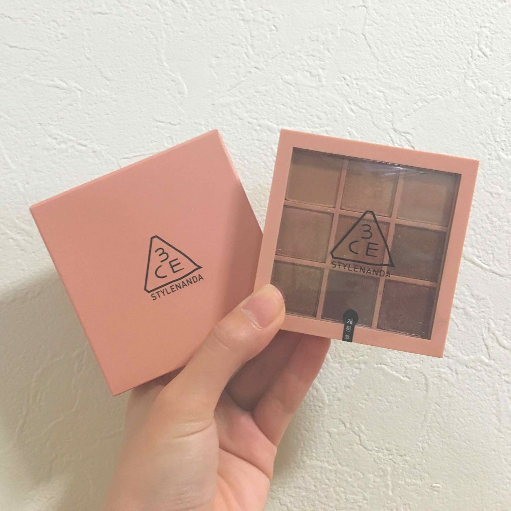 3CE マルチアイカラーパレット/3CE/アイシャドウパレットを使ったクチコミ(1枚目)