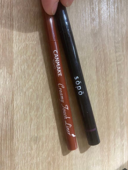 クリーミータッチライナー/キャンメイク/ジェルアイライナーを使ったクチコミ(1枚目)