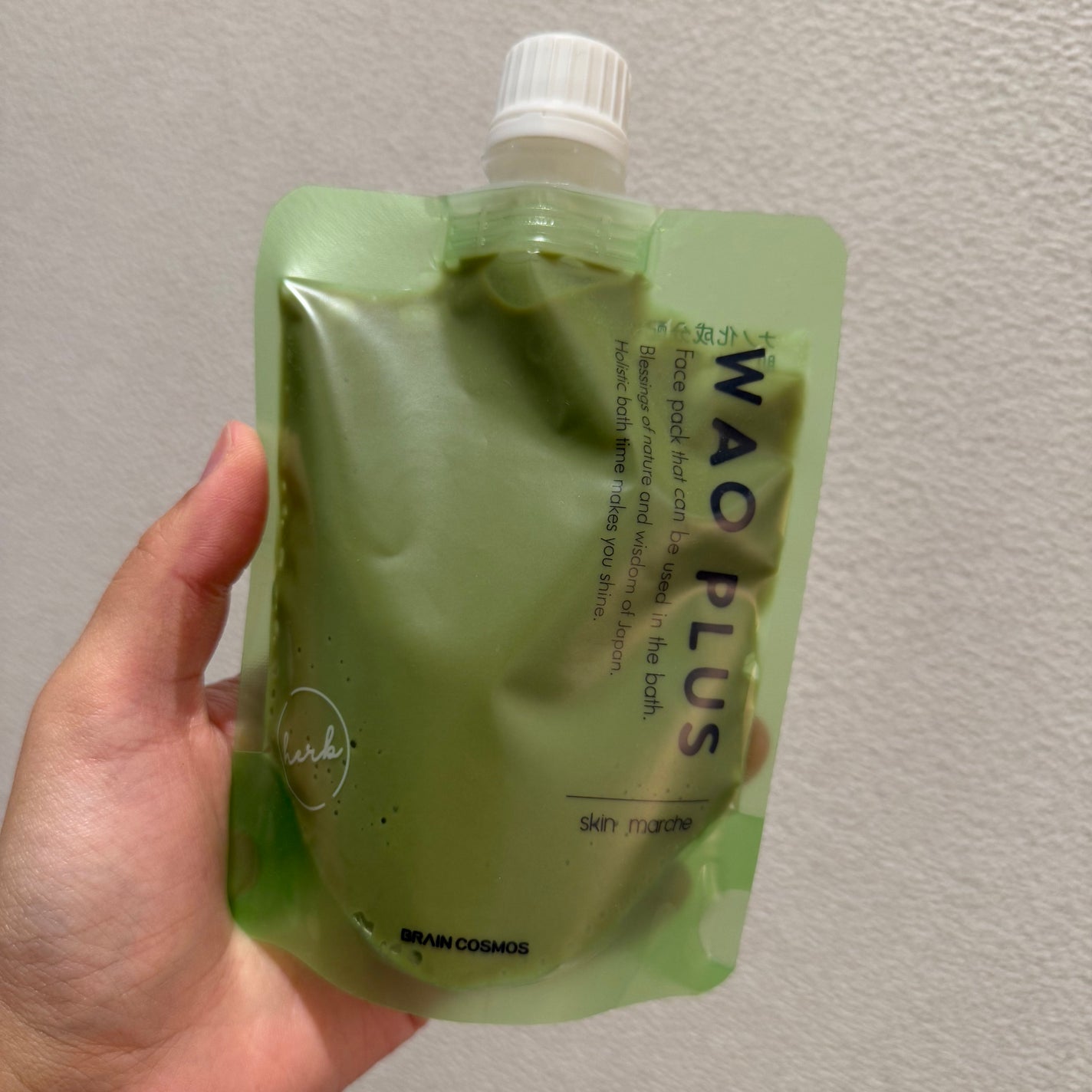 あるぱか。 on LIPS 「洗顔直後の導入ケア🌿「和をプラス」skinmarcheWAOP..」(1枚目)