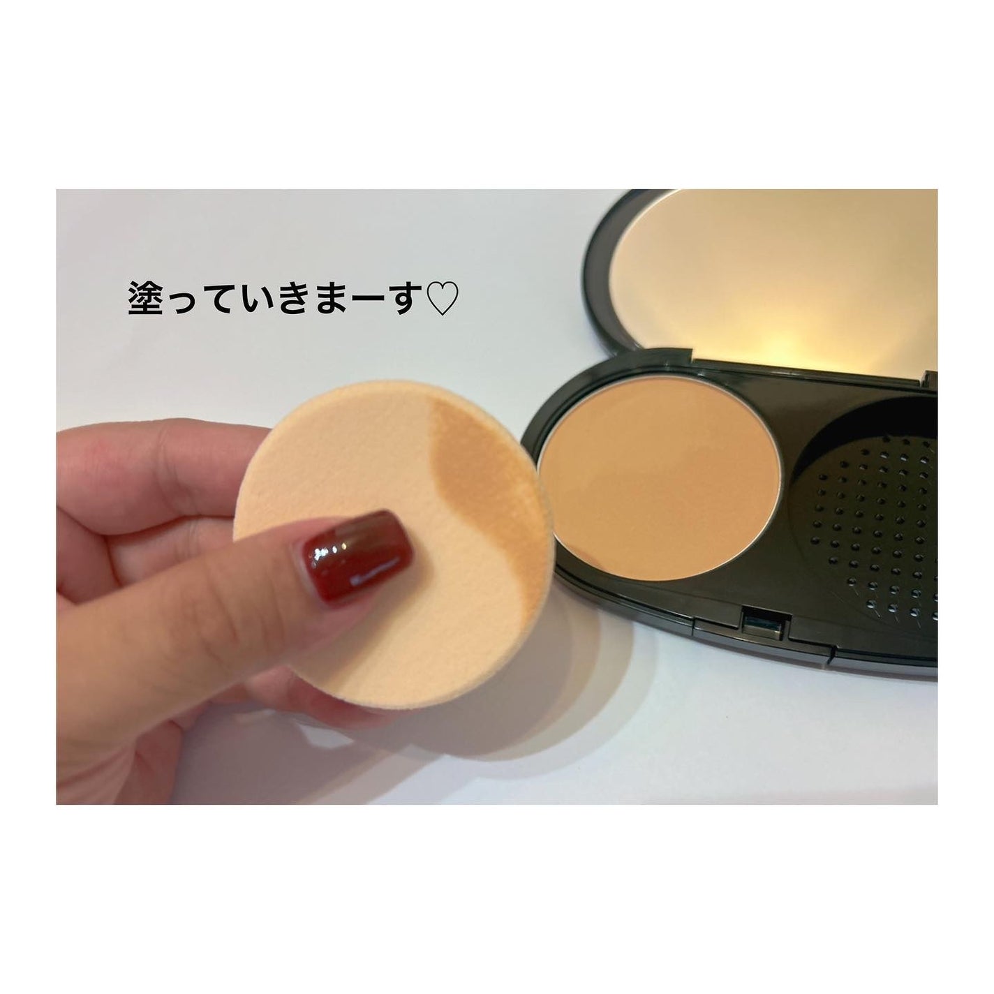 シルクウェットパウダー/セフィーヌ/パウダーファンデーションを使ったクチコミ(6枚目)