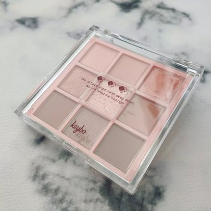 KEYBO FALL IN LOVE SHADOW PALETTE/keybo/アイシャドウパレットを使ったクチコミ(1枚目)