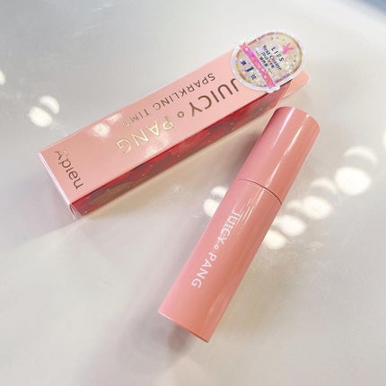 アピュー ジューシーパン スパークリングティント/A’pieu/口紅を使ったクチコミ(4枚目)