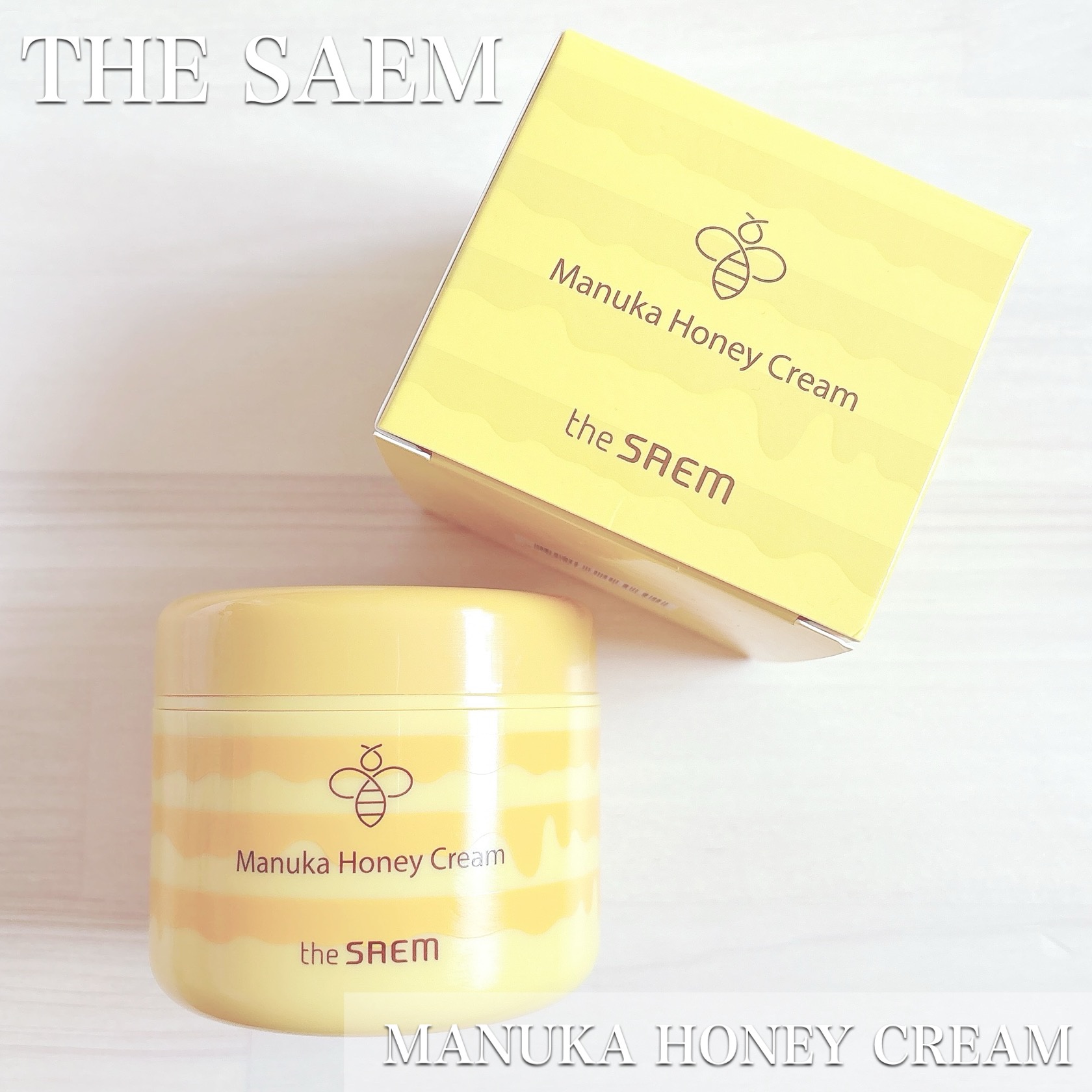 ケアプラス マヌカハニー クリーム/the SAEM/フェイスクリームを使ったクチコミ（1枚目）