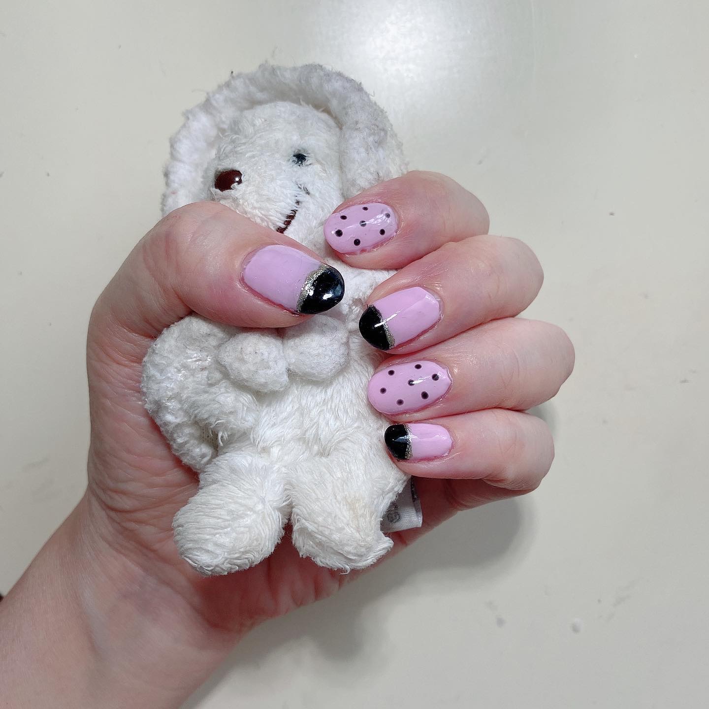 #セルフネイル,#ジェルネイル,#ガーリーネイル,#夏ネイル,#フレンチネイル,#ドットネイル,#パーソナルカラーネイルのネイルデザイン