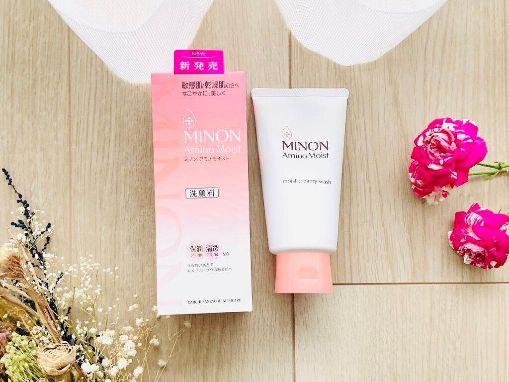 アミノモイスト モイストクリーミィ ウォッシュ/ミノン/洗顔フォームを使ったクチコミ(2枚目)