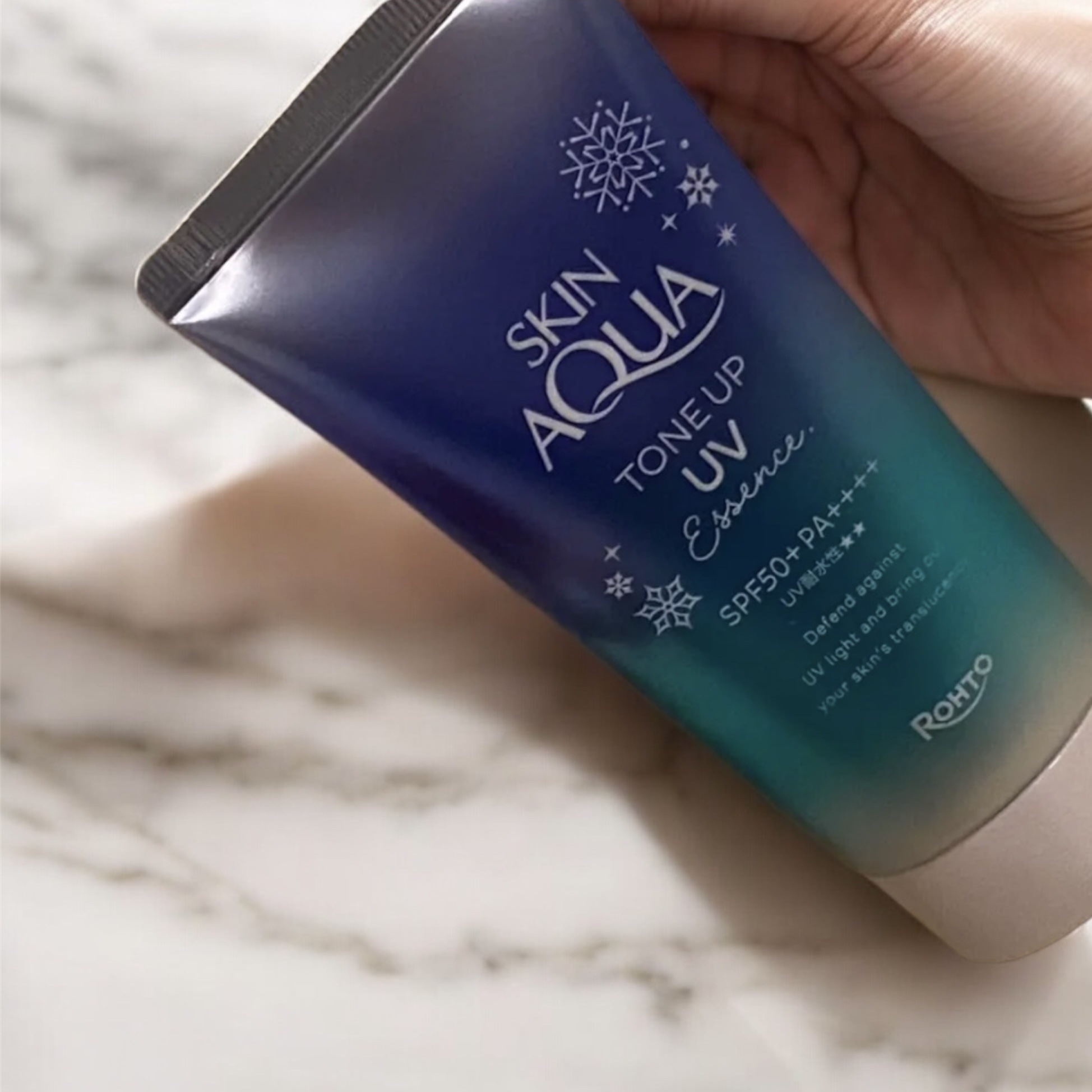 スキンアクア トーンアップUVエッセンス/スキンアクア/日焼け止めクリームを使ったクチコミ（1枚目）