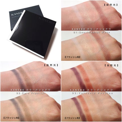 カラードシャドウ/KANEBO/アイシャドウパレットを使ったクチコミ(6枚目)