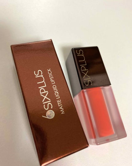 SIXPLUS マット リキッド リップスティック/SIXPLUS/リップグロスを使ったクチコミ(2枚目)