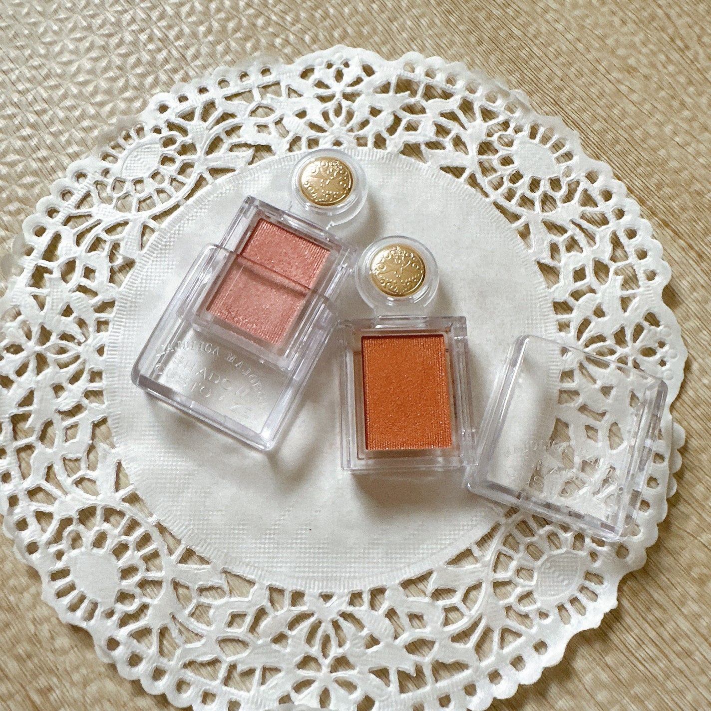 シャドーカスタマイズ/MAJOLICA MAJORCA/単色アイシャドウを使ったクチコミ(4枚目)