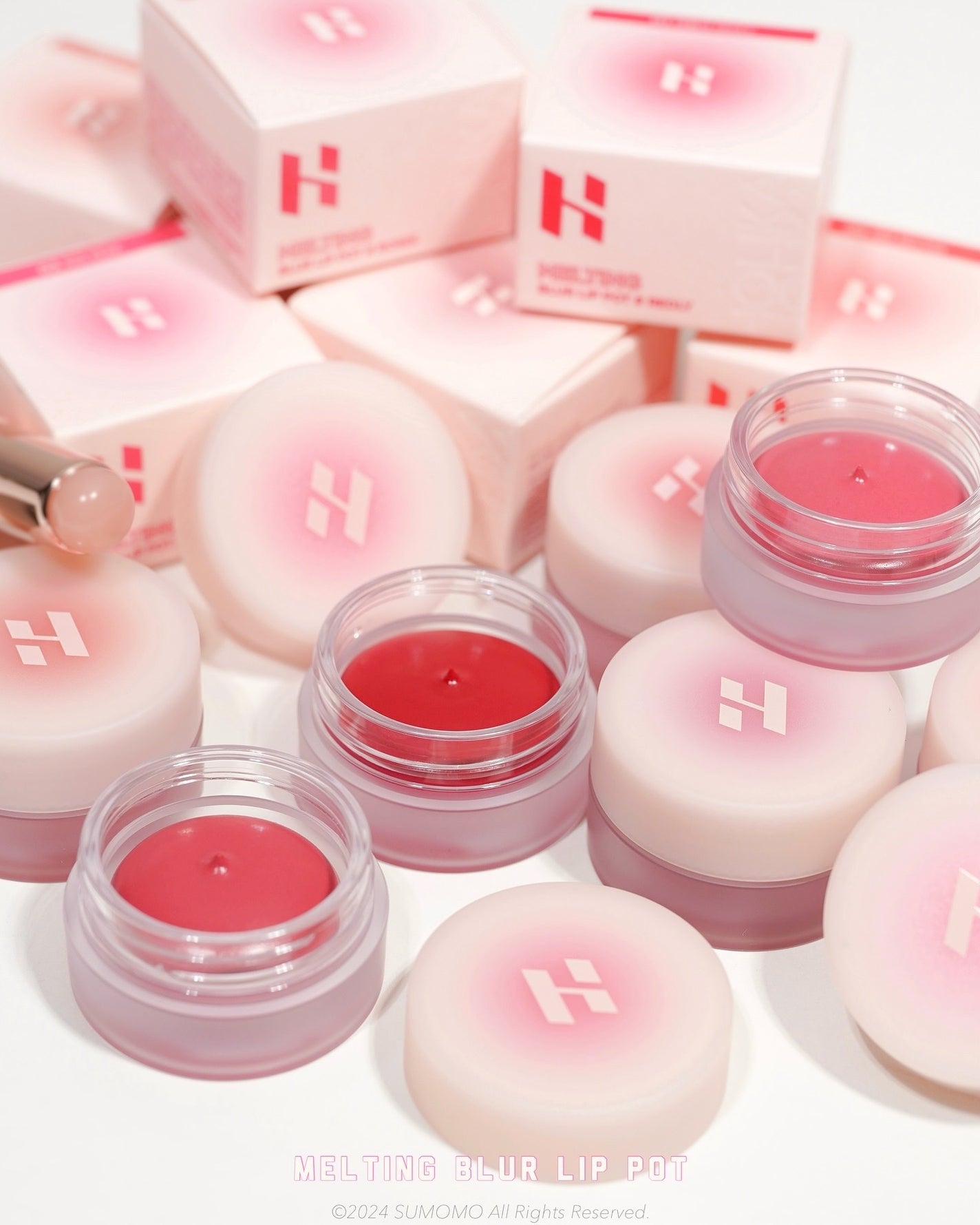 メルティングブラーリップポット/HOLIKA HOLIKA/口紅を使ったクチコミ(10枚目)