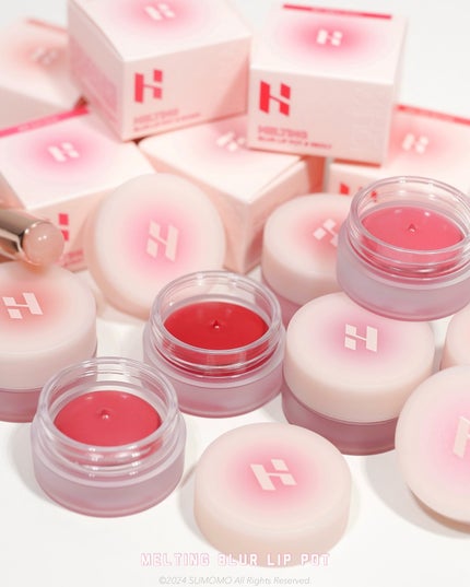 メルティングブラーリップポット/HOLIKA HOLIKA/口紅を使ったクチコミ(10枚目)