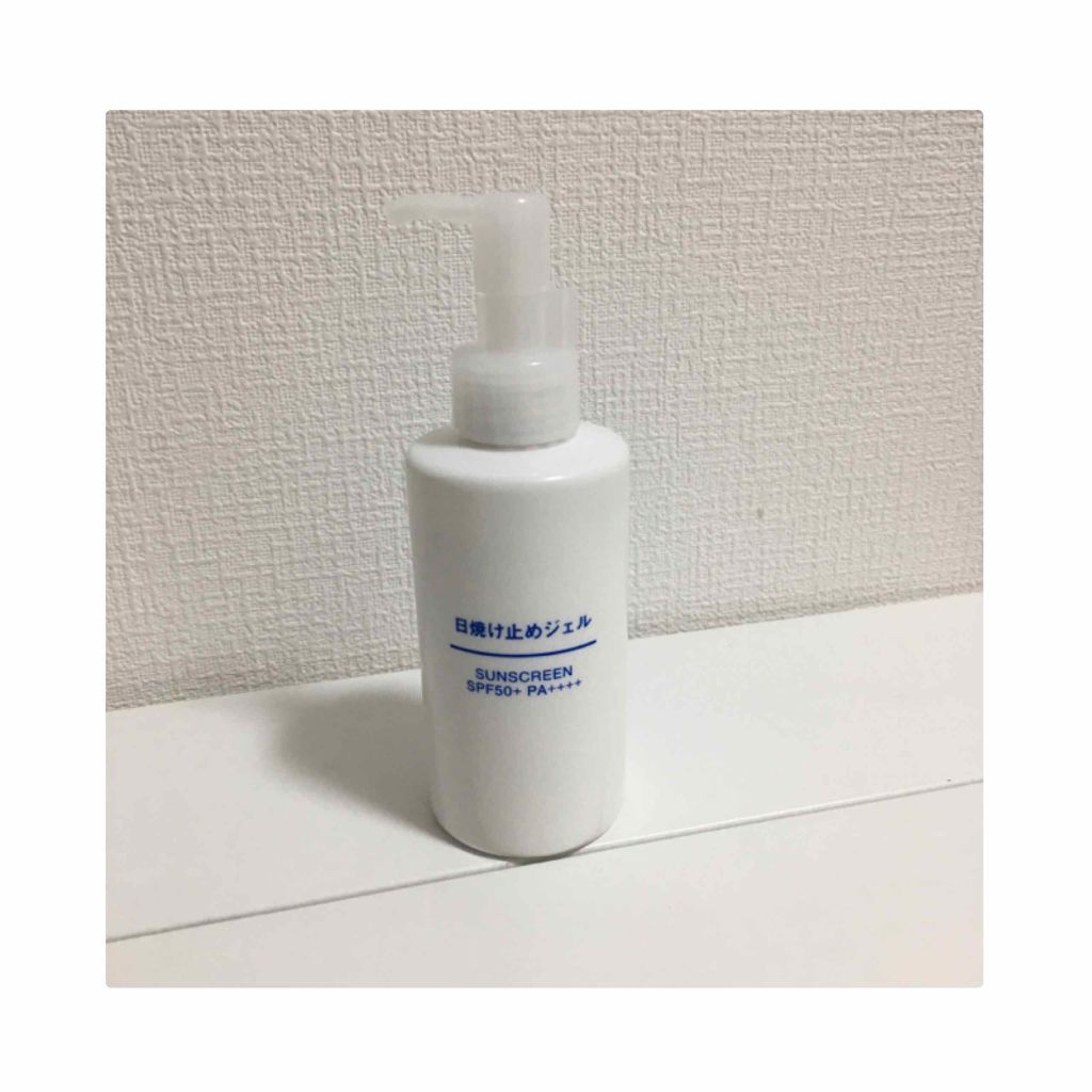日焼け止めジェル SPF50+/無印良品/日焼け止めジェルを使ったクチコミ(2枚目)