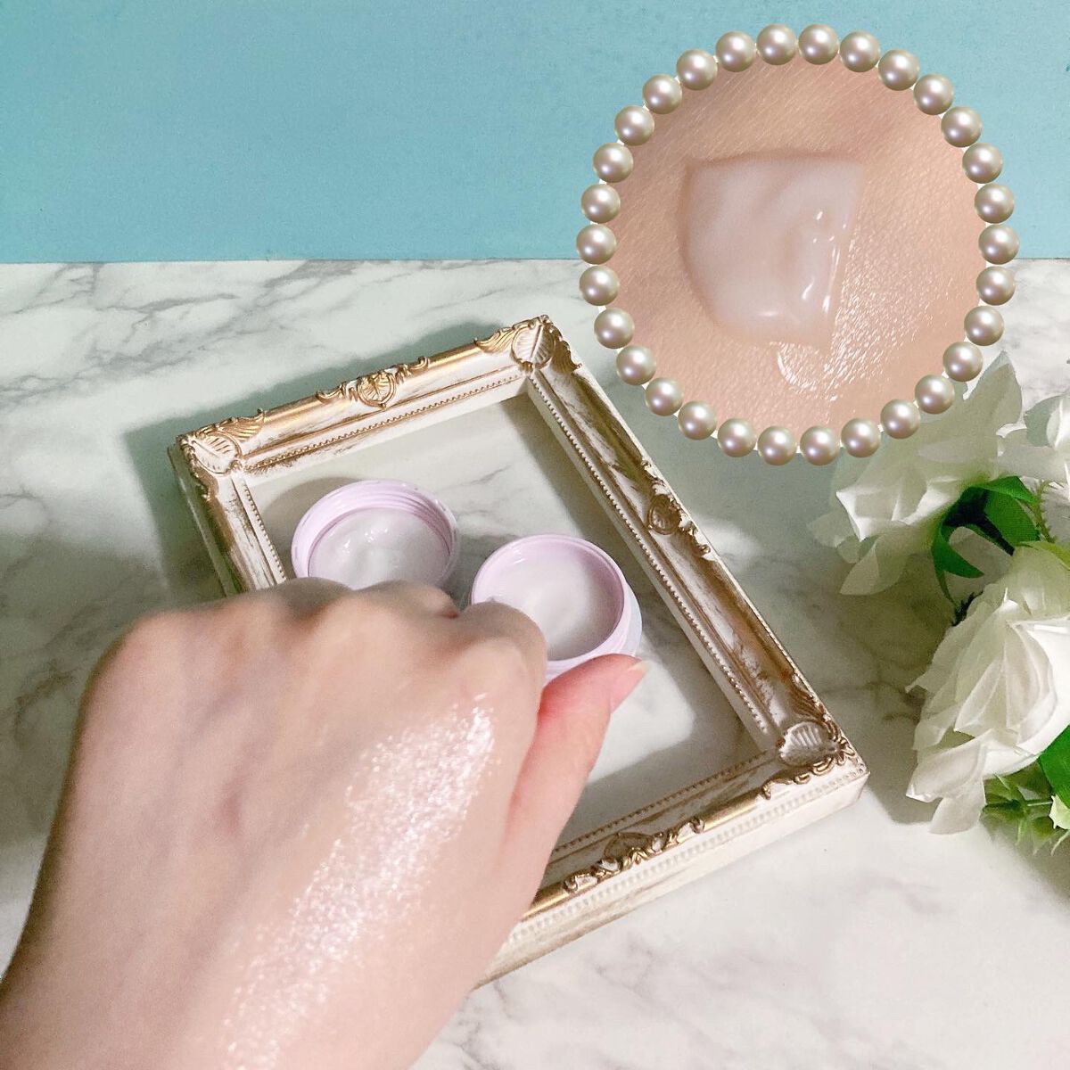 リンクル＆ホワイト スキンパーフェクション ジェル/ミキモト コスメティックス/オールインワン化粧品を使ったクチコミ（2枚目）