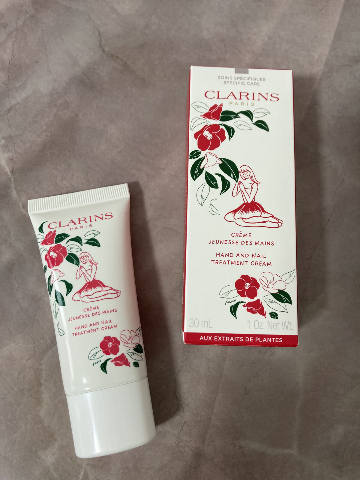 ハンド／ネイル トリートメント クリーム/CLARINS/ハンドクリームを使ったクチコミ（2枚目）