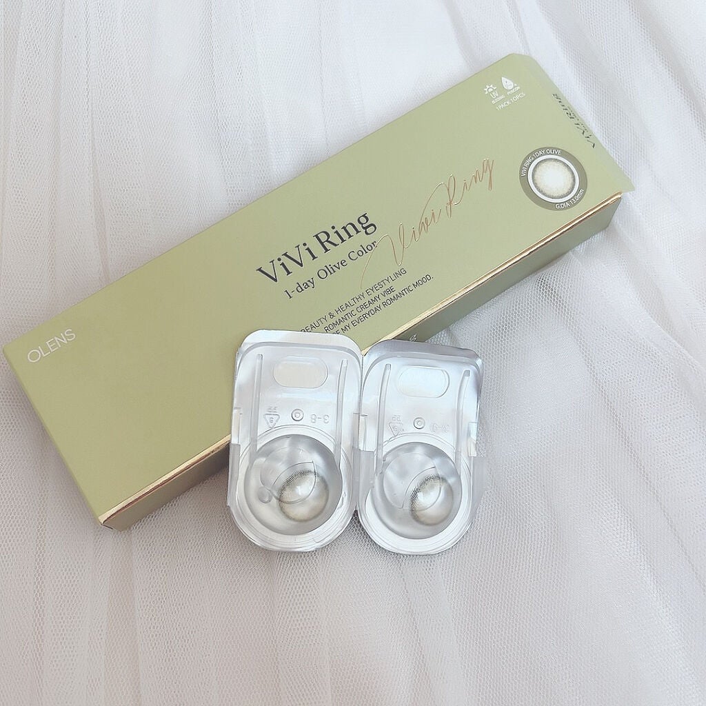 ViVi Ring 1day/OLENS/ワンデー(1DAY)カラコンを使ったクチコミ(3枚目)