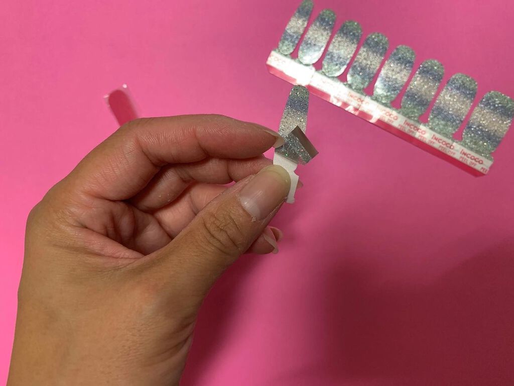 INCOCO インココ  マニキュアシート/インココ/ネイルシールを使ったクチコミ（3枚目）