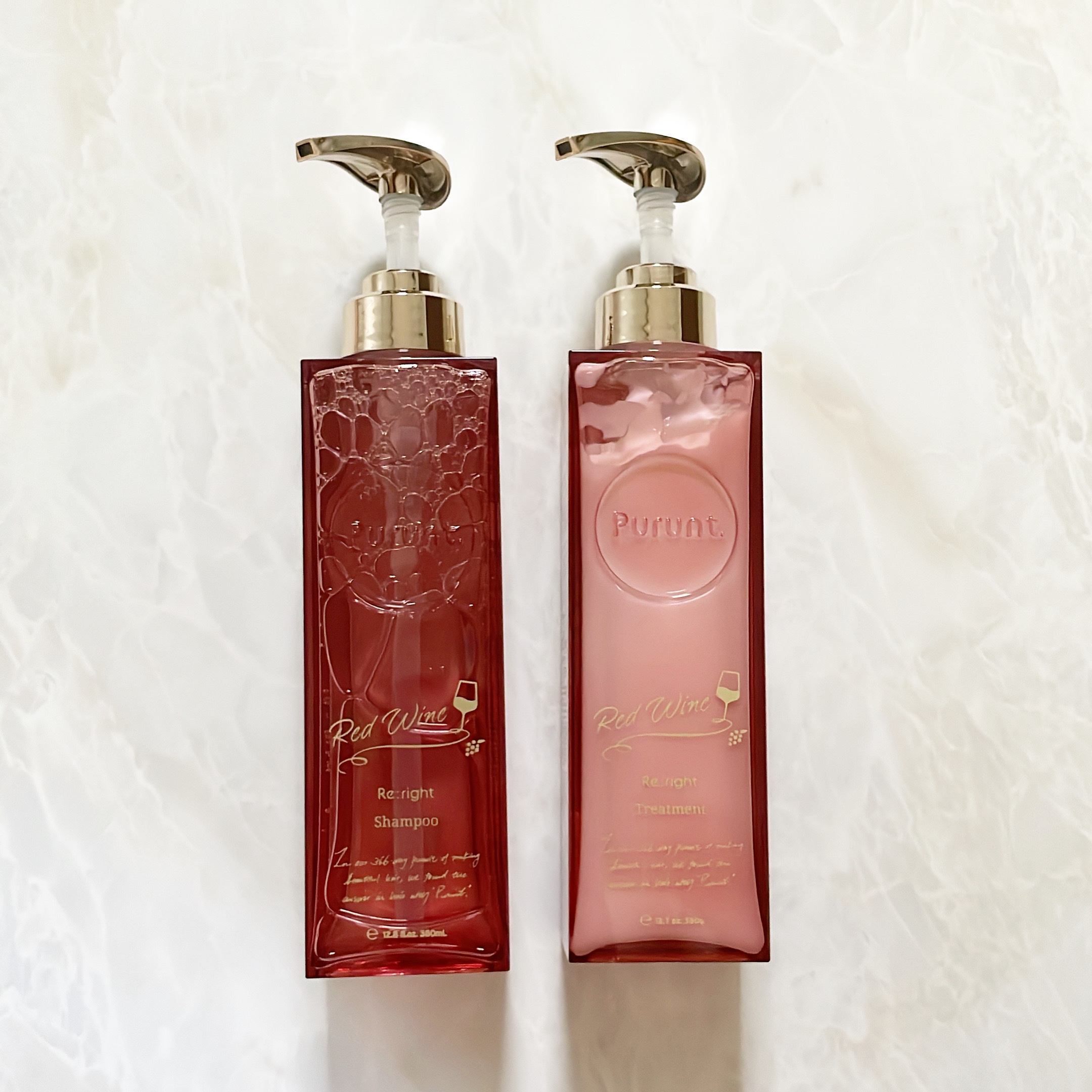 プルント　リライト美容液ヘアミルク　レッドワイン/Purunt./ヘアミルクを使ったクチコミ（3枚目）