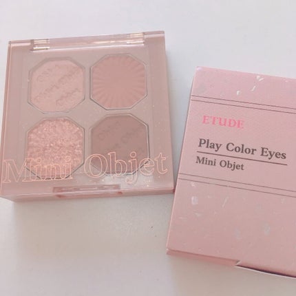 プレイカラーアイズ ミニオブジェ/ETUDE/アイシャドウパレットを使ったクチコミ(3枚目)
