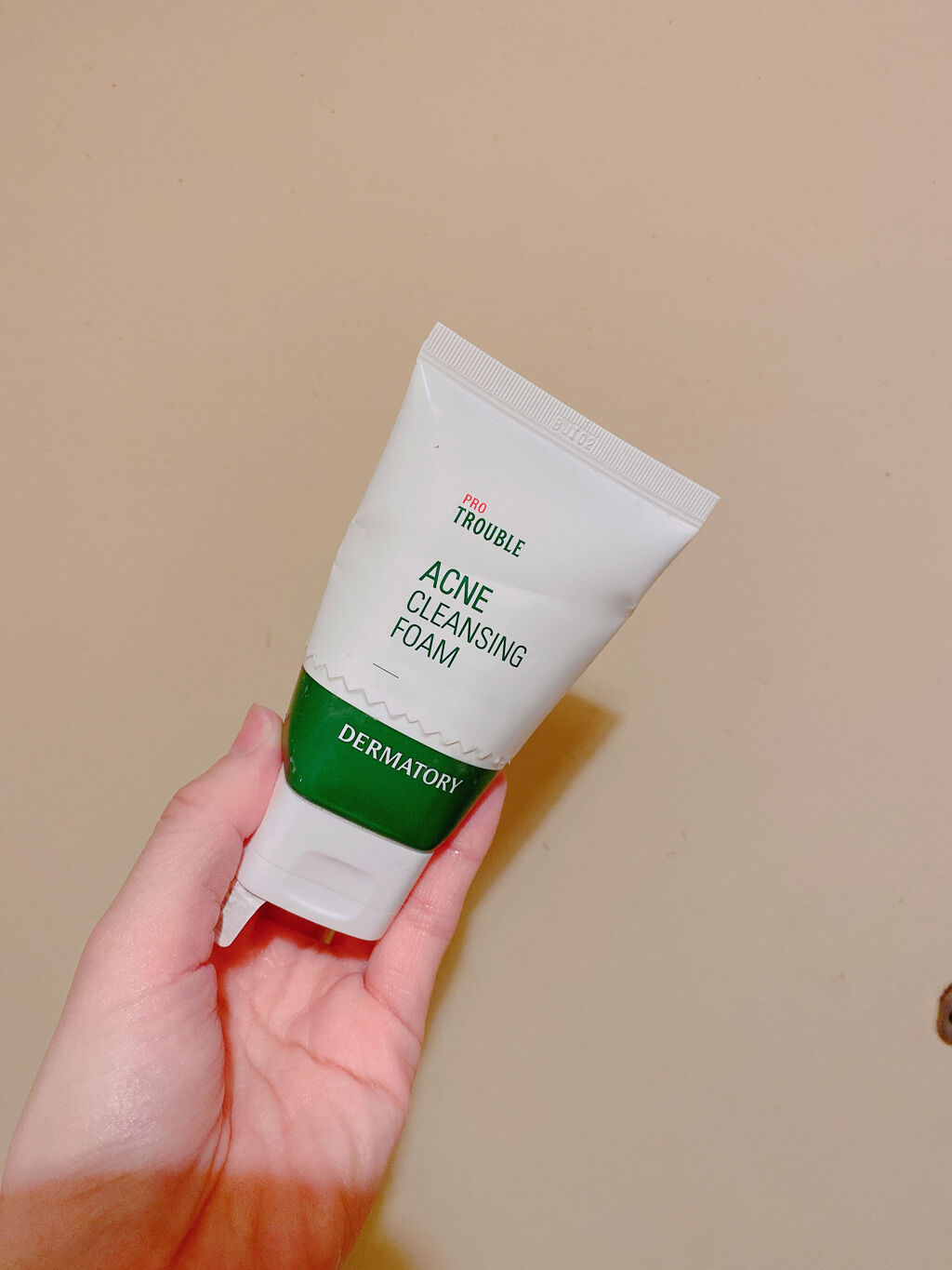 プロトラブルアクネクレンジングフォーム/Dermatory/洗顔フォームを使ったクチコミ（1枚目）