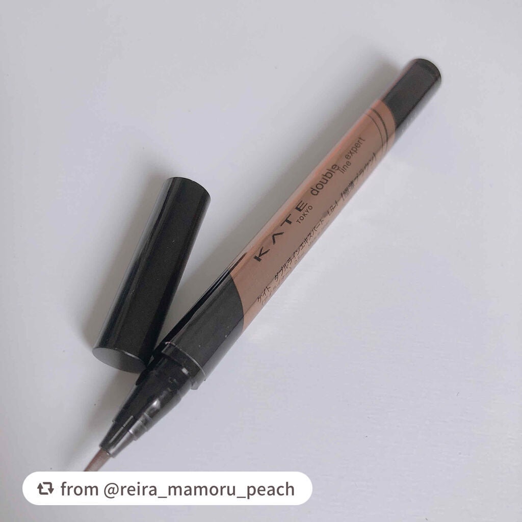 ダブルラインエキスパート/KATE/リキッドアイライナーを使ったクチコミ(2枚目)