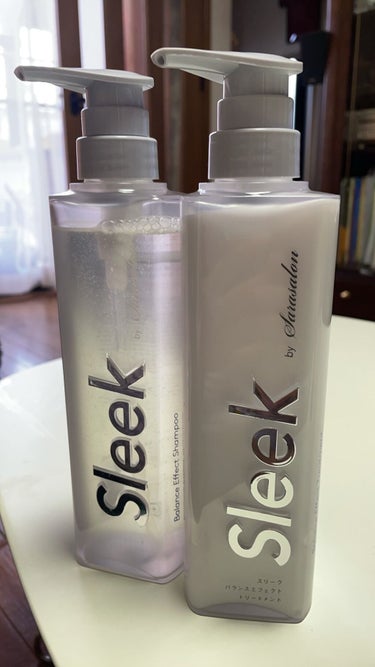 Sleek by Sarasalon バランスエフェクトシャンプー／トリートメント

以前こちらのシリーズのヘアエッセンスを使用していました(^^)薬局で購入できるしコスパいいのでリピしやすいです！

