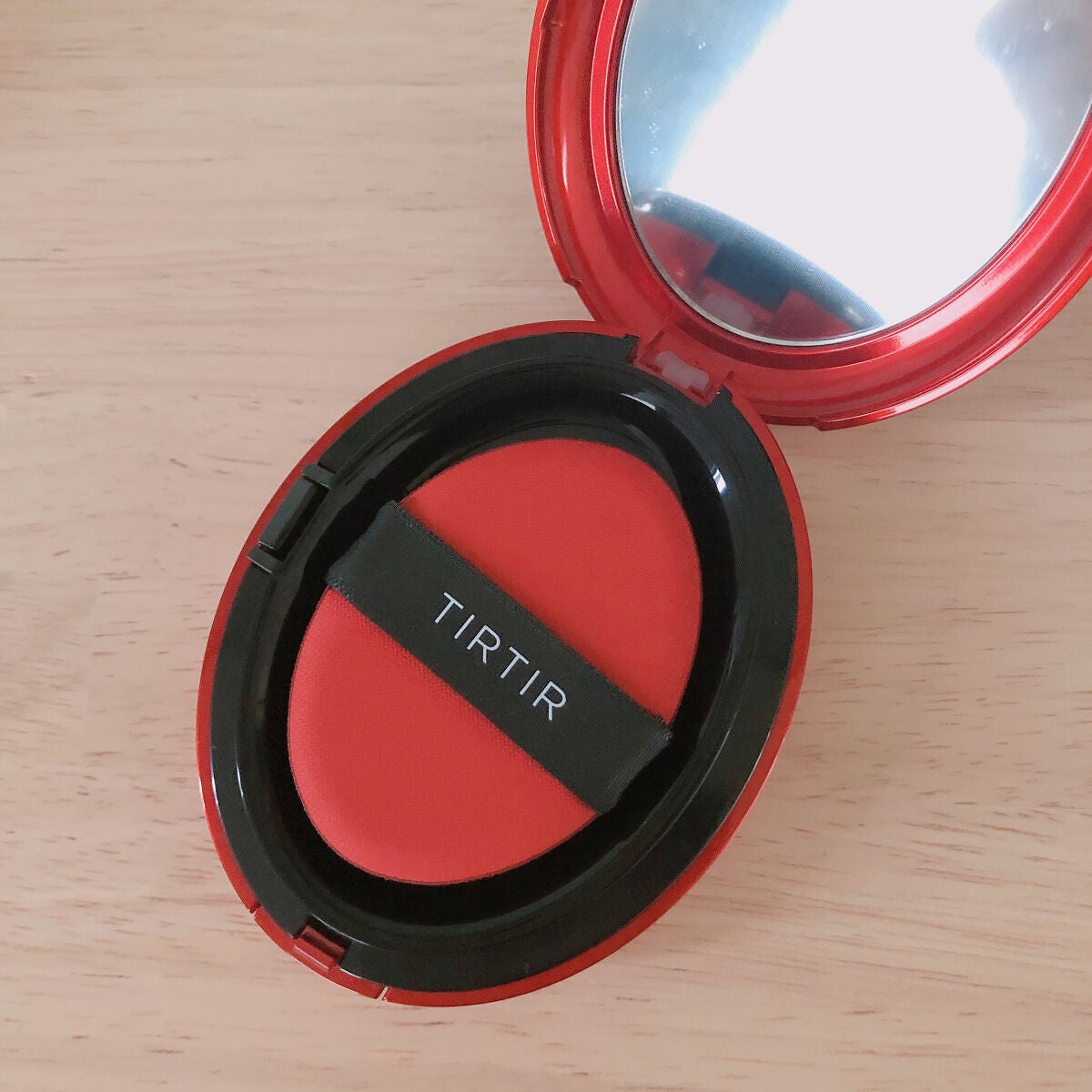 マスク フィット レッド クッション/TIRTIR(ティルティル)/クッションファンデーションを使ったクチコミ(2枚目)