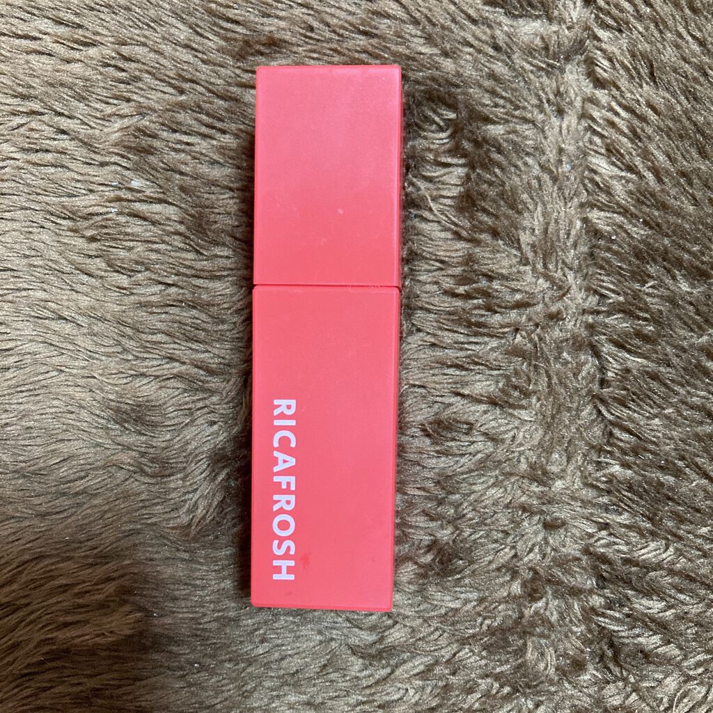 ジューシーリブティント 02 バラタレッド/RICAFROSH/リップティントを使ったクチコミ（1枚目）