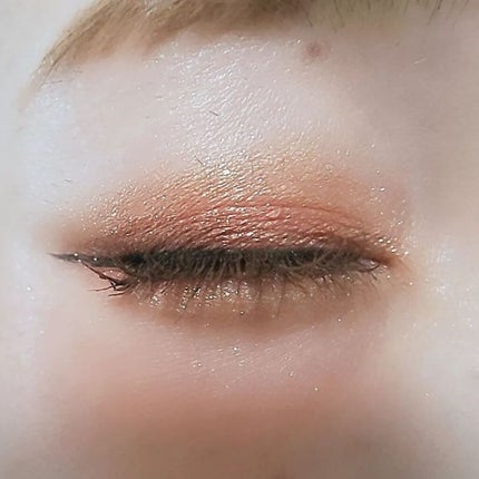 きつね on LIPS 「今日のメイク🐥うわーメジリノラインガガタツイテル😒今日はオレン..」(4枚目)