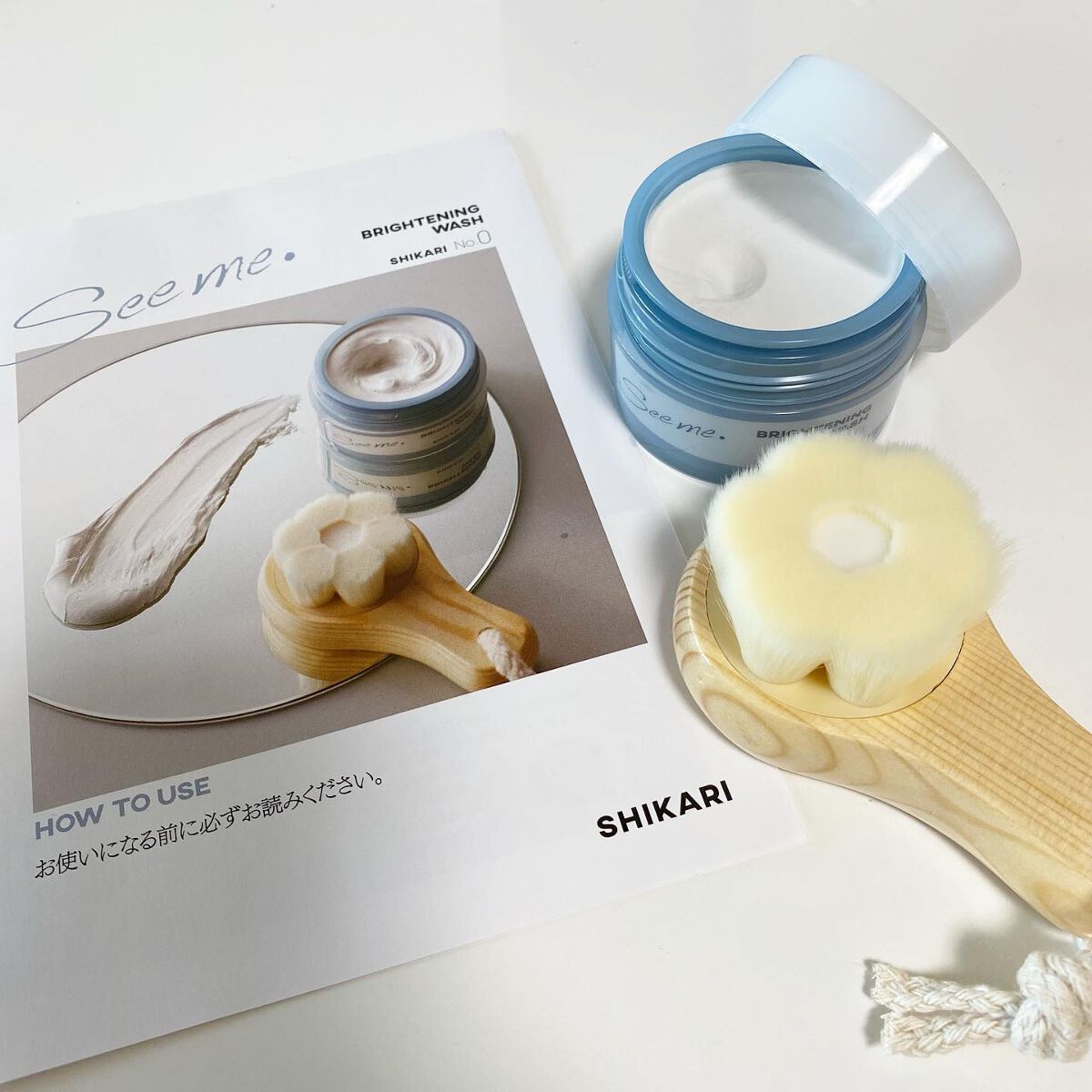 BRIGHTENING WASH/SHIKARI/その他洗顔料を使ったクチコミ（1枚目）