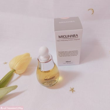 MIGUHARA Ultra Whitening Perfect Ampouleのクチコミ「⁡
⁡⁡
⁡✁┈┈┈┈┈┈┈┈┈┈┈┈┈┈┈┈┈┈┈┈┈┈⁡⁡⁡⁡
⁡⁡
MIGUHARA⁡
.....」（2枚目）