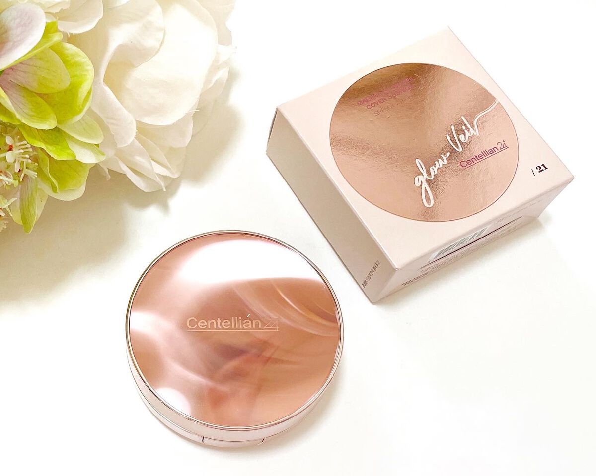 マデカグロウベールカバークッション/センテリアン24/クッションファンデーションを使ったクチコミ（1枚目）
