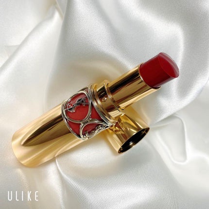 ルージュ ヴォリュプテ シャイン/YVES SAINT LAURENT BEAUTE/口紅を使ったクチコミ(10枚目)