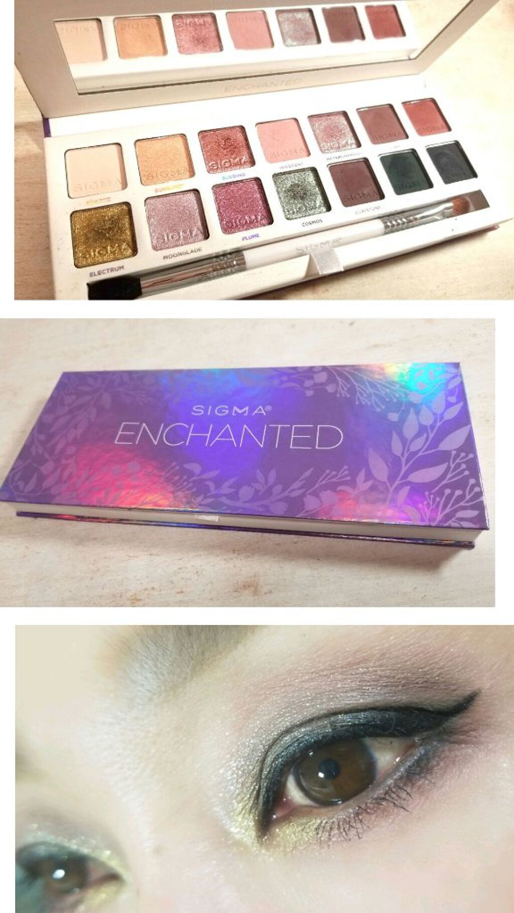 ENCHANTED/Sigma Makeup(海外)/アイシャドウパレットを使ったクチコミ（1枚目）