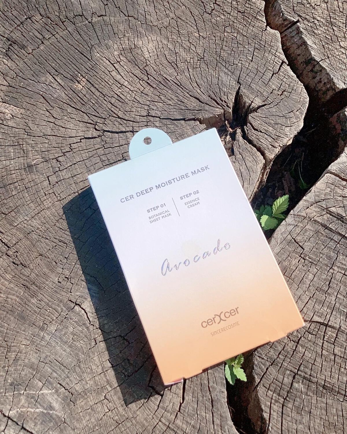 ディープモイスチャー マスク (ケアクリーム付き)/cerXcer/シートマスク・パックを使ったクチコミ(1枚目)