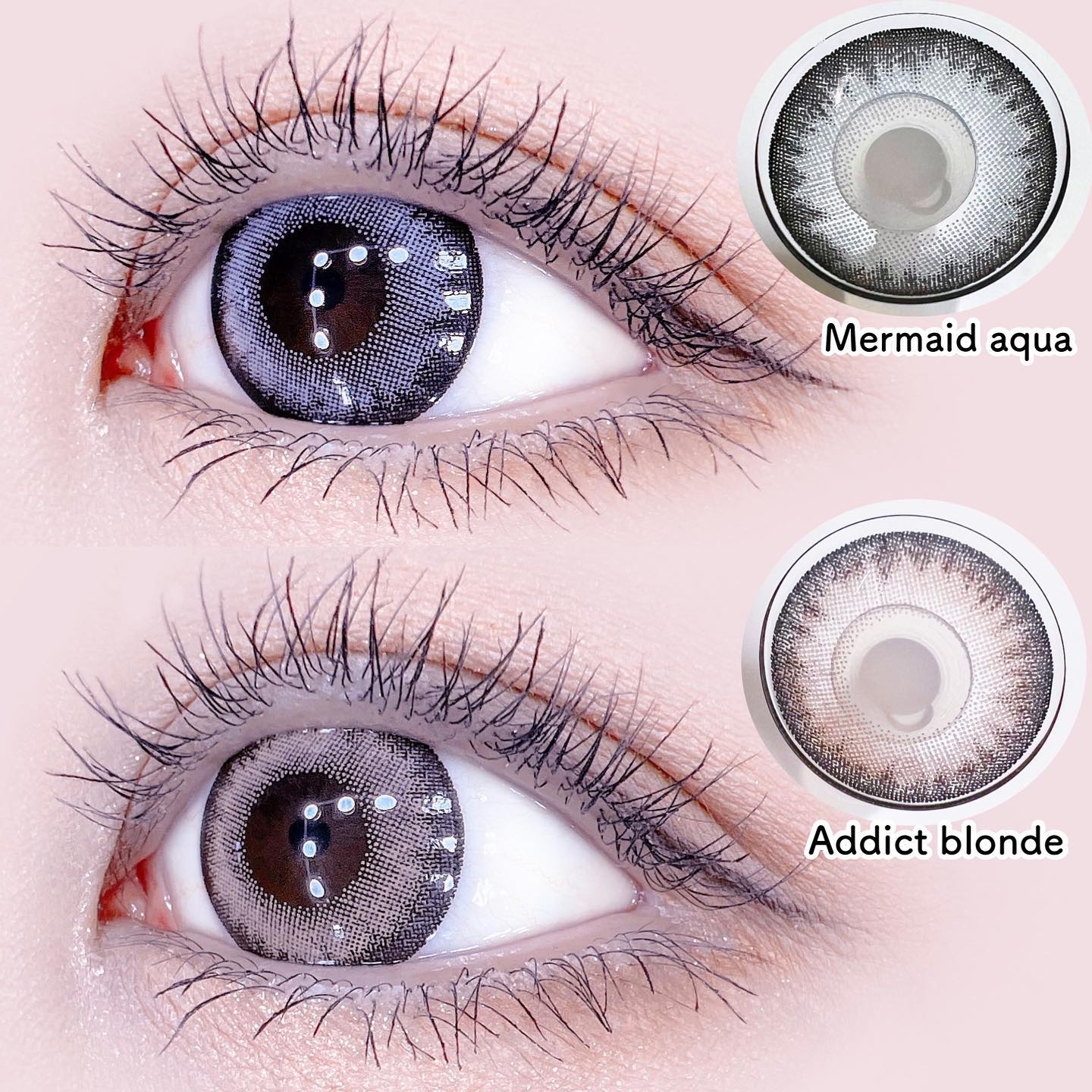 loveil 1day  Addict blonde/loveil/ワンデー（１DAY）カラコンを使ったクチコミ（3枚目）