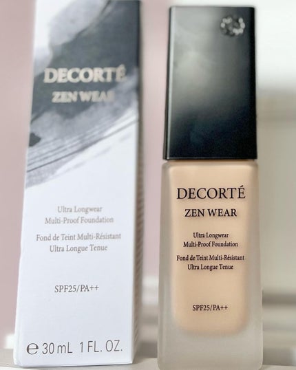 ゼン ウェア フルイド/DECORTÉ/リキッドファンデーションを使ったクチコミ(6枚目)