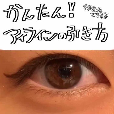 「密着アイライナー」しなやか筆リキッド/デジャヴュ/リキッドアイライナーを使ったクチコミ（1枚目）