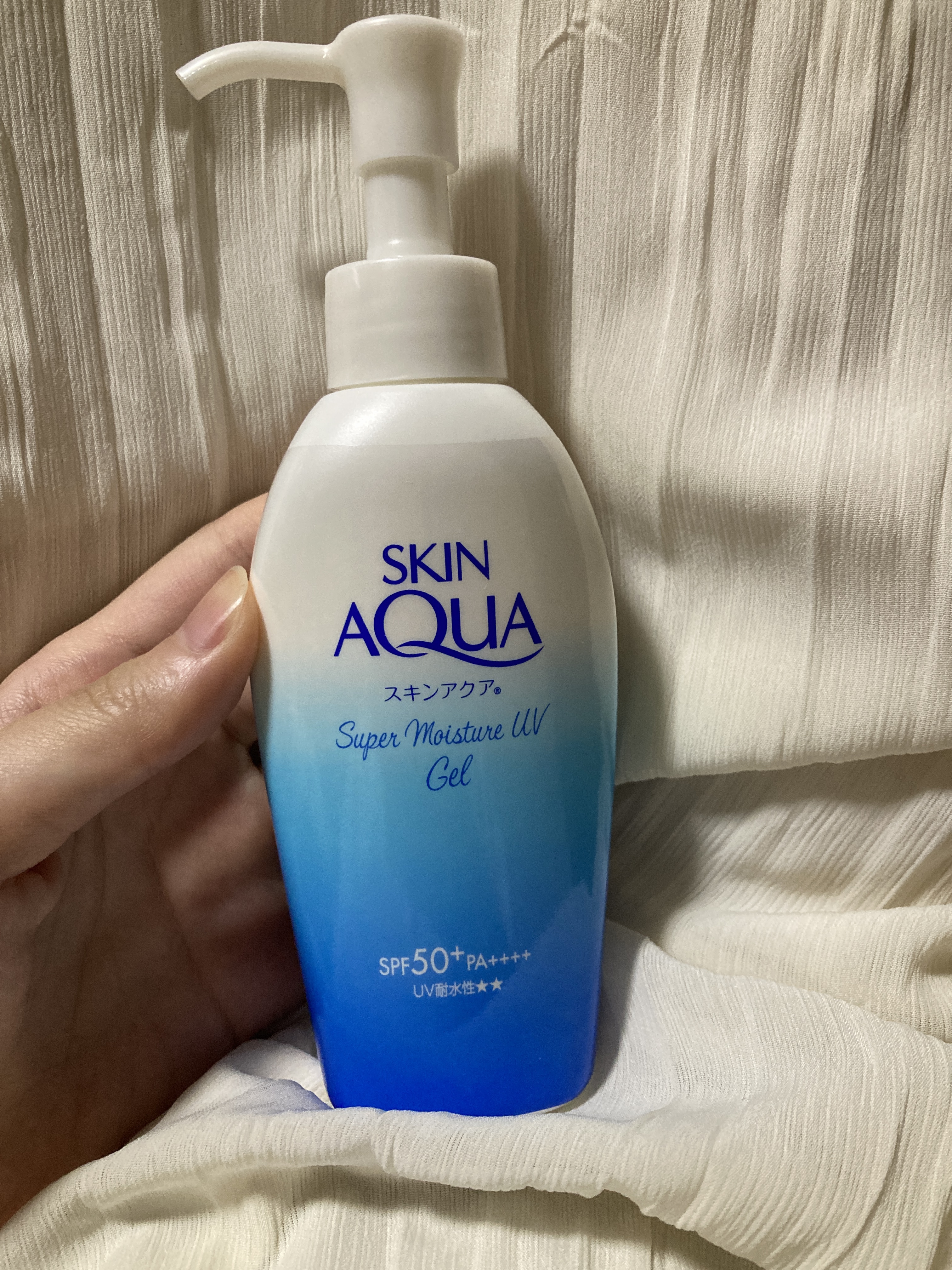 スキンアクア スーパーモイスチャージェル/スキンアクア/日焼け止めジェルを使ったクチコミ（1枚目）