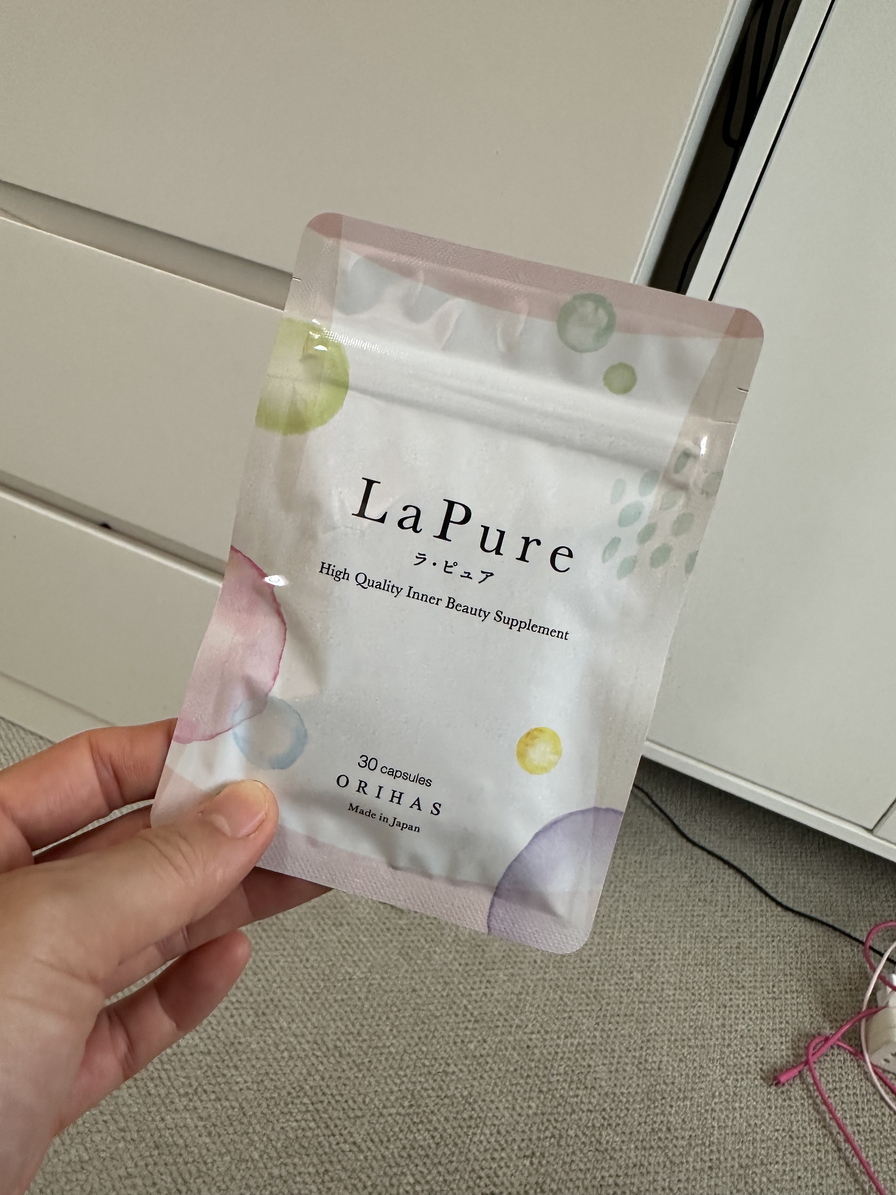 Lapure/ORIHAS/健康サプリメントを使ったクチコミ（1枚目）