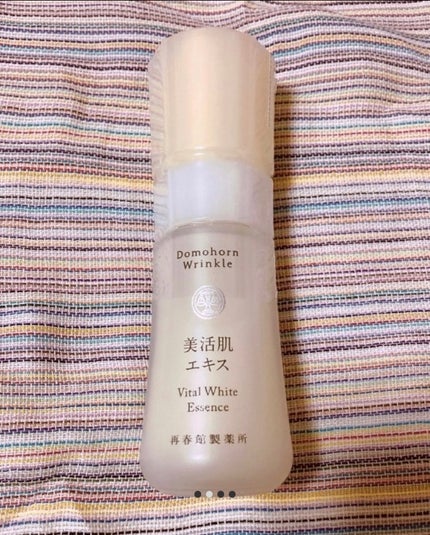 ドモホルンリンクル 美活肌エキスのクチコミ「《特徵》
乳白色のさわやかなテクスチャー
ベタつきがなく、これからの季節は特に良いと思います。.....」(2枚目)